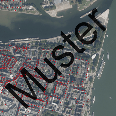 Amtliche Hauskoordinaten (Auszug)